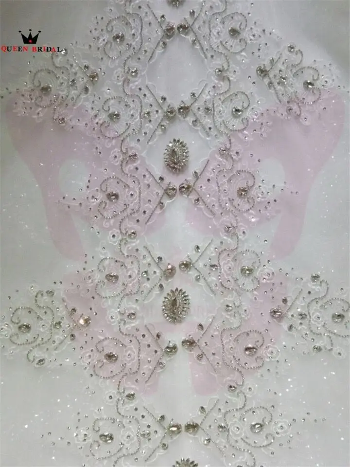 Настоящий образец, Vestido De Noiva, бальное платье, милое, тюль, кружево, кристалл, бисер, элегантные свадебные платья, длинный шлейф, KA04M