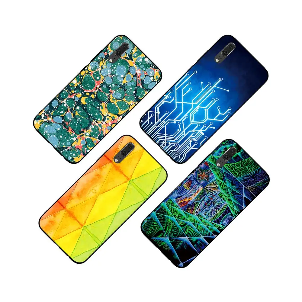 Модный мягкий чехол для Huawei Y6 Y7 Y9 Prime 2017 2018 2019 Nova 2i 3 4 3i Lite Mate 10 20 Pro | Мобильные