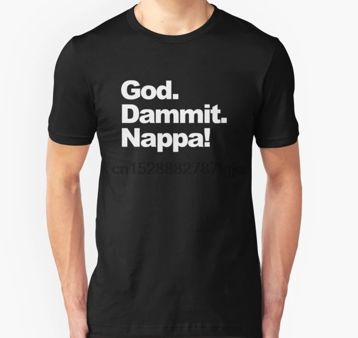 Мужская футболка с коротким рукавом God. Dammit. Наппа! Футболка унисекс женская |