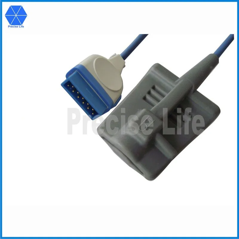 Совместимость TS-SA4-GE SpO2 датчик взрослых мягким кончиком пальца 3 м Длина ТПУ