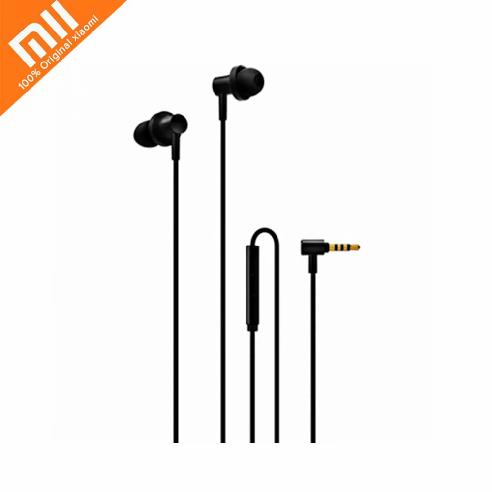 Оригинальные Xiaomi QTEJ03JY гибридные Двойные наушники для водителей проводные с