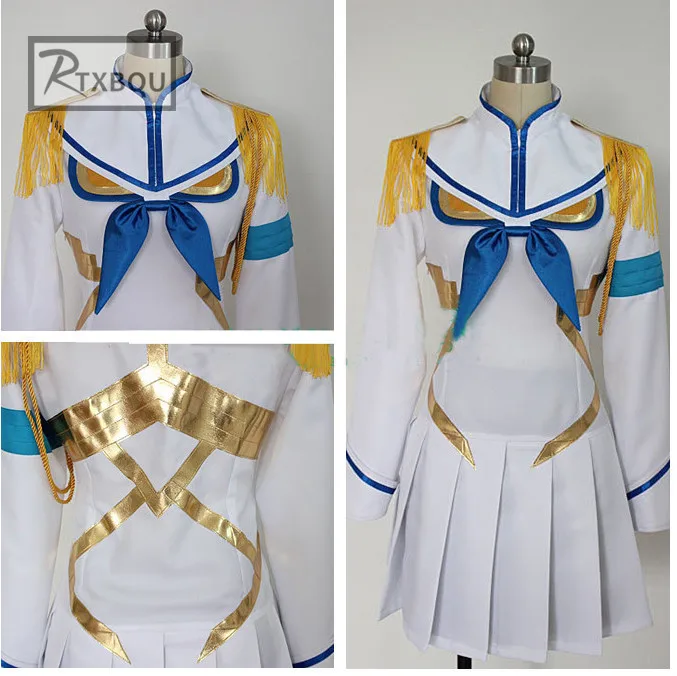 Горячее аниме Kill La Satsuki Kiryuin Униформа Сделано Косплей Костюм на заказ|Костюмы