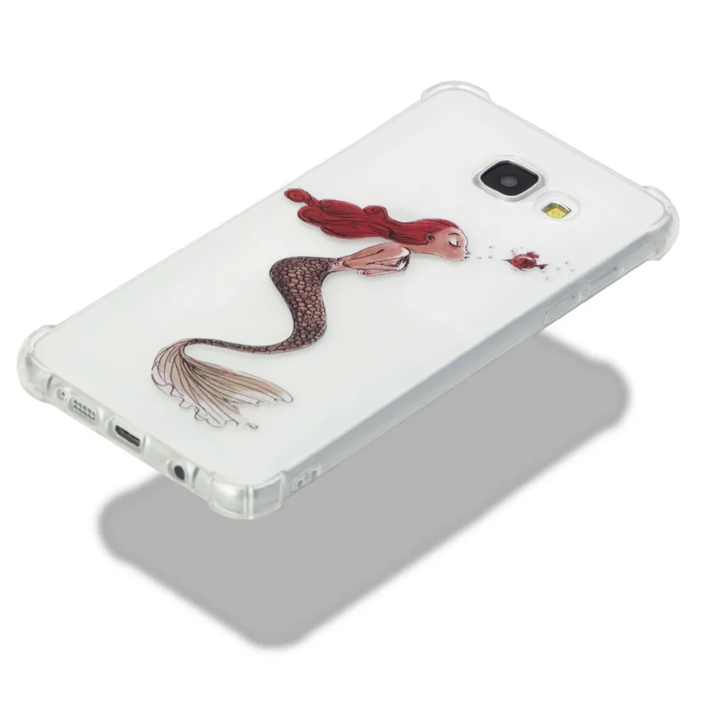 Case Anti-fall TPU For fitted case Samsung A510 2016 Cat Stand Cover Flip Leather Book Holder |