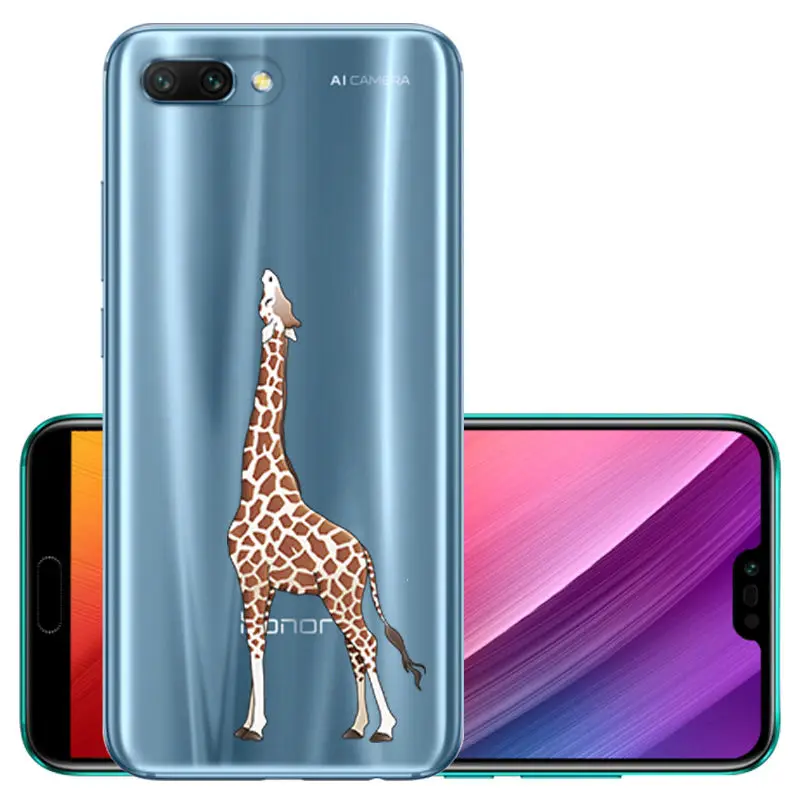 Arvin очаровательный чехол с животными для Huawei Honor 10 силиконовый 9 lite умный защитный