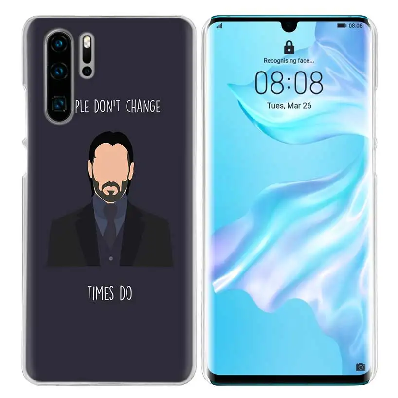 Чехол John Wick для huawei P20 P Smart Z Plus P30 P10 P9 P8 mate 10 20 lite Pro жесткий чехол PC Fundas Capa чехол для телефона - Цвет: 08