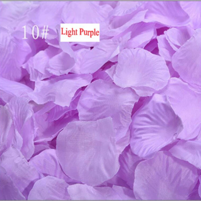 500pcs / lot silk rose petals for Wedding Party Birthday Decoration Romantic Artificial Rose Petals Flower | Свадьбы и торжества