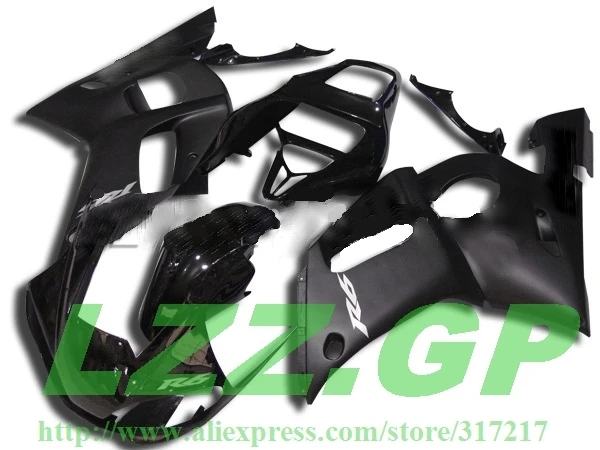 

Injection 100%new black Fairing kit for Yamaha YZF-R6 98-02 YZF R6 98 99 00 01 02 YZF 600 R6 1998 - 2002 aftermarket fairing kit