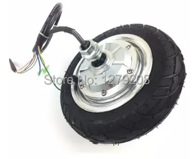 

36V 350W 8 inches 1200RPM wheel motor ,brushless Non-gear hub motor with Vacuum tire