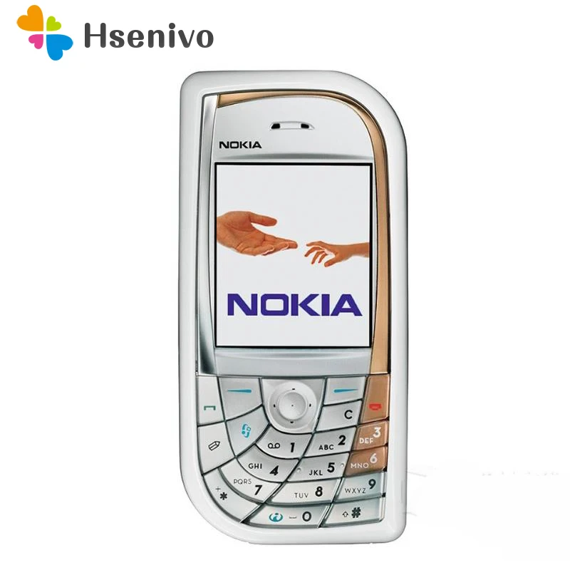 Nokia 7610 отремонтированы оригинальный 100% Разблокирована Восстановленное