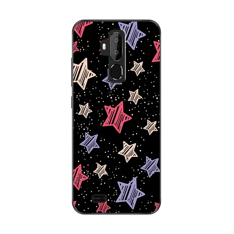 W71 Чехол для Oukitel C12 Pro с фантазийным дизайном и бабочкой для Oukitel C8 чехлы для телефонов с сердечками Чехлы для Oukitel C 12 Pro - Color: W71