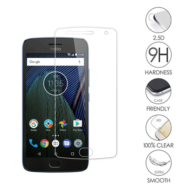 2 шт. tolifeel закаленное Стекло для Motorola Moto G5S плюс Экран защитная пленка 9 H 2.5D