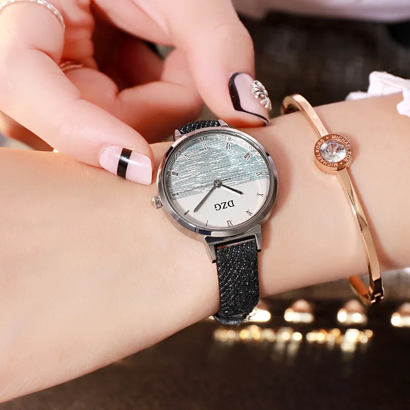 Женские повседневные кожаные кварцевые часы Relogio Feminino Montre Femme Zegarek Damski Horloges Vrouwen