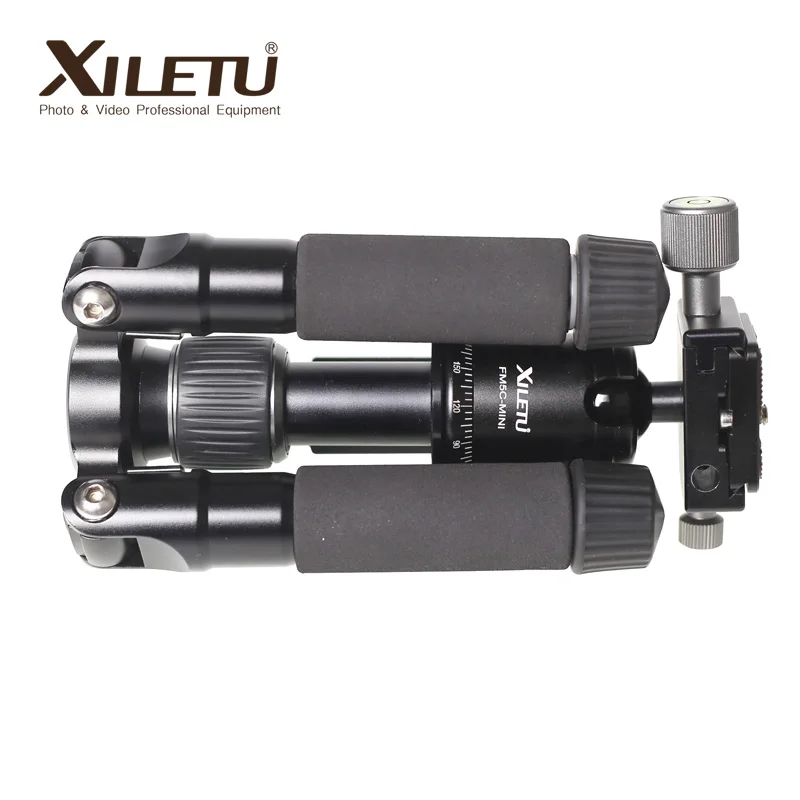 XILETU FM5C MINI алюминиевый настольный мини штатив портативный для телефона Автоспуск