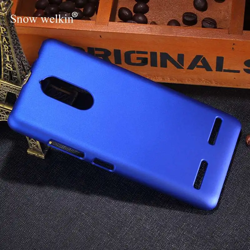 Snow Welkin для lenovo K6 разноцветные роскошные матовые Прорезиненные Пластиковые жесткие чехлы для lenovo K6 5,0 дюймов задние чехлы для телефонов
