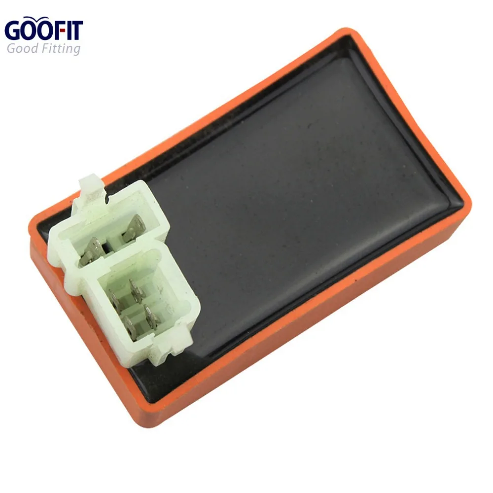 GOOFIT мотоцикл AC 6Pin CDI блок для GY6 50cc 60cc 80cc 125cc 150cc ATV Go Kart мопед и скутер H048 016|cdi box|cdi