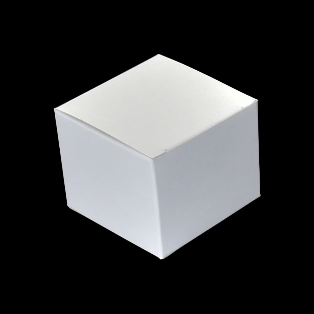 Фото Картонные коробки для ювелирных изделий 6x6x5 см, коробка из крафт-бумаги для бутылочек с кремом для лица, 50 шт./лот, складная коробка для крафт-... №2