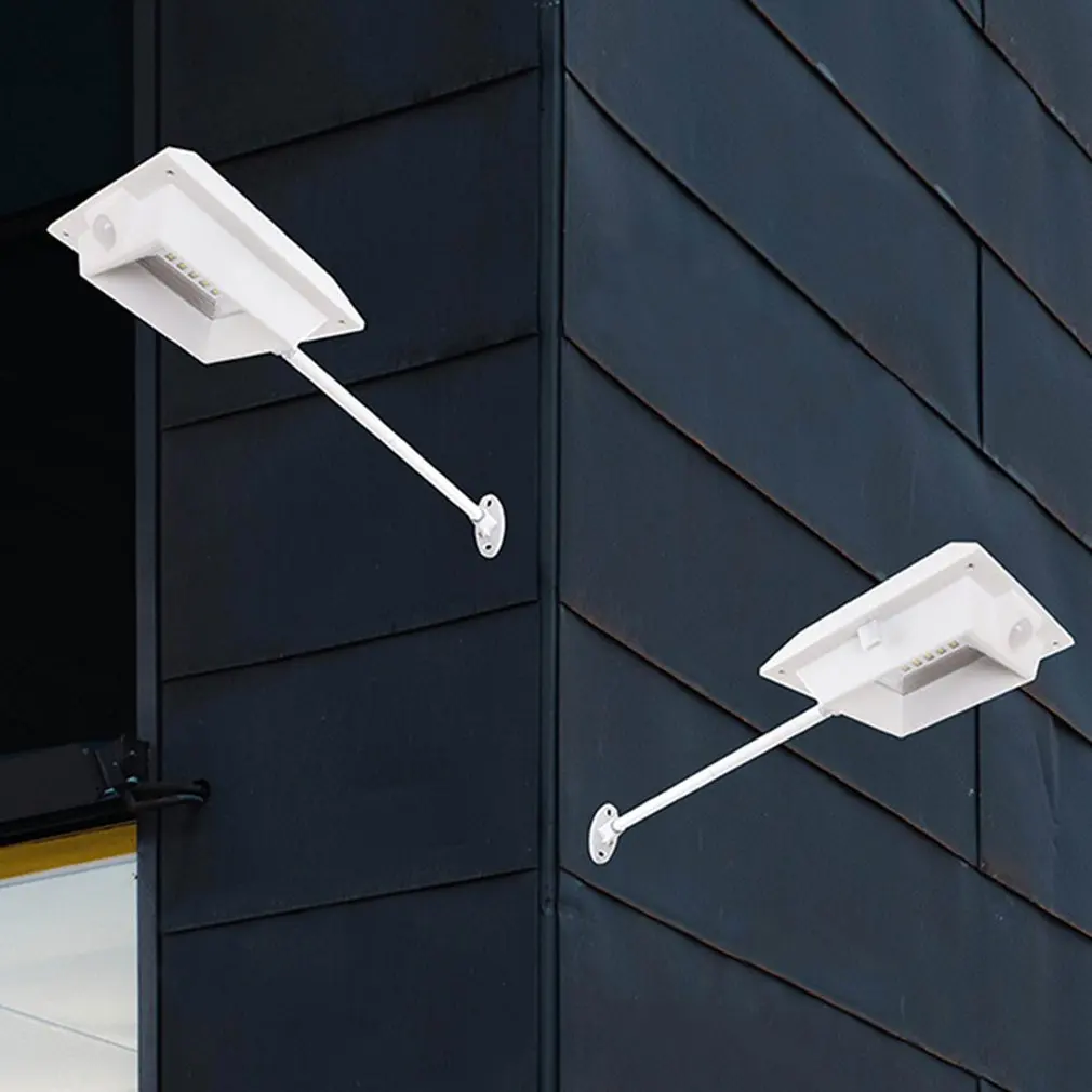 Непромокаемая YH0417-PIR настенная светящаяся лампа Roadlight с рычажным стержнем из