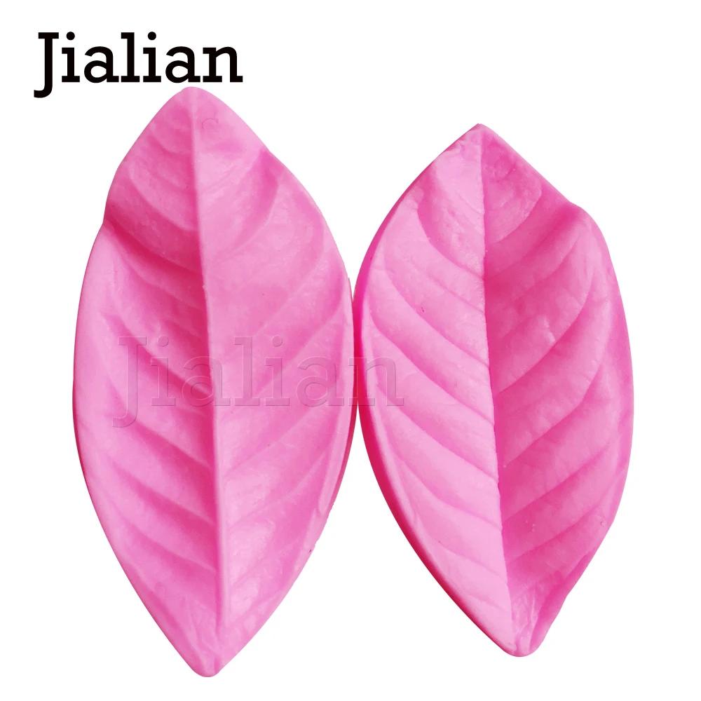 2PC\set Petal Leaf Shaped Silicone Cake Mold Decoration Fondant Chocolate 3D Food Grade F0978 | Дом и сад