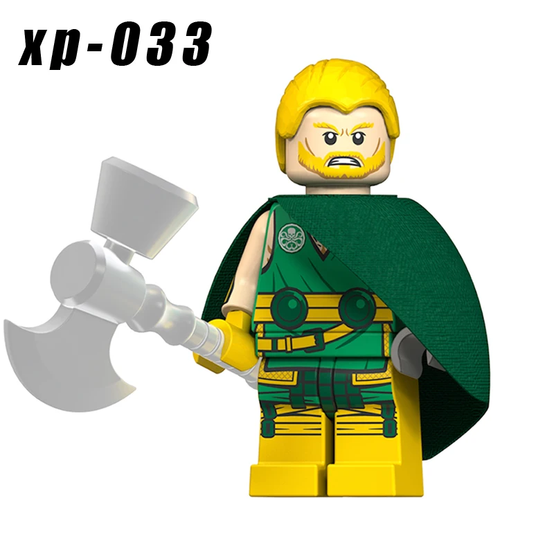 XP033 Marvel мстители Супер Герои Бейн Риддлер пугало Джокер строительные блоки кирпичи Модель Фигурки игрушки для детей X0227 - Цвет: XP033