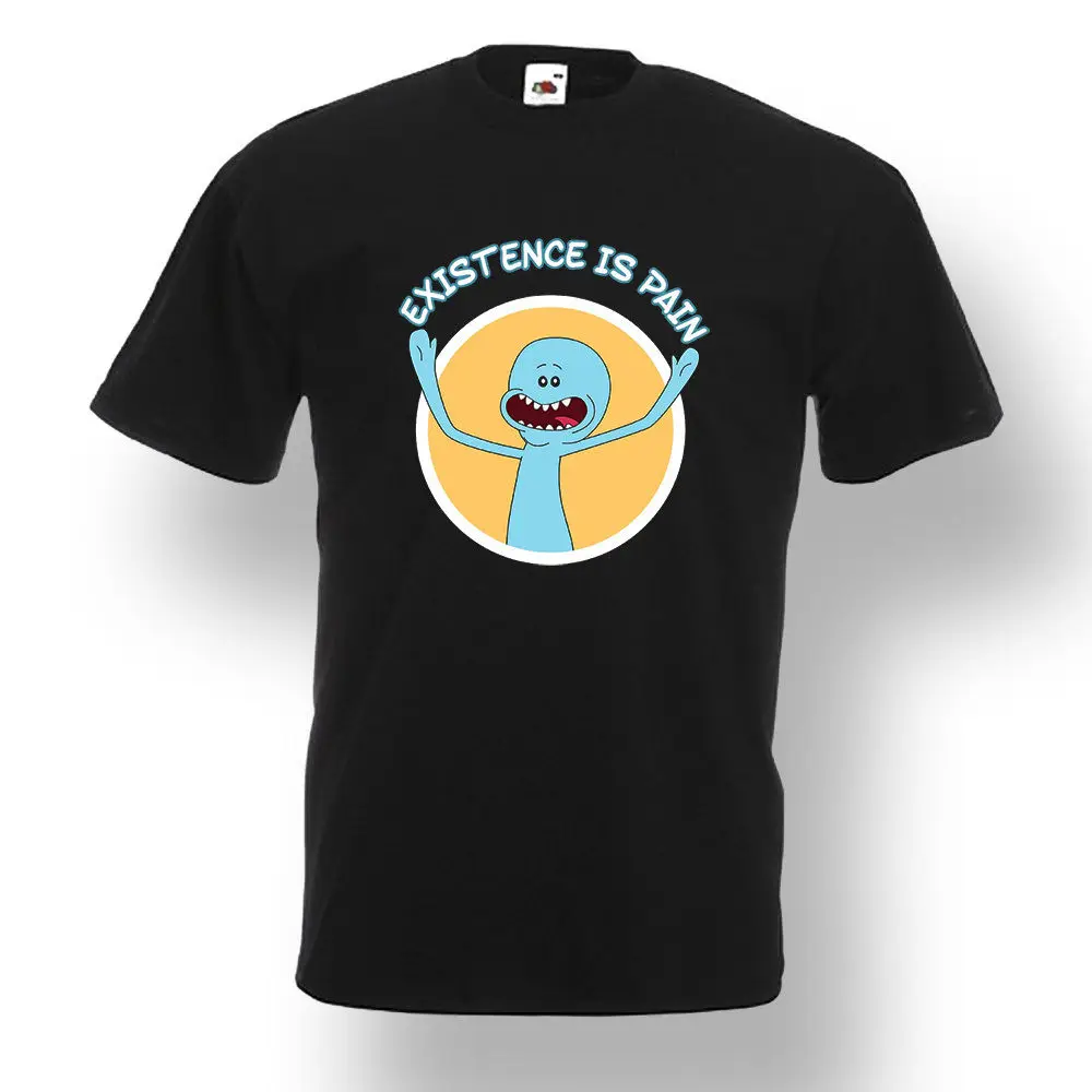 Футболка Рик и Морти &quotexperience is Pain&quot Mr. Meeseeks Мужская рубашка для взрослых S XXL