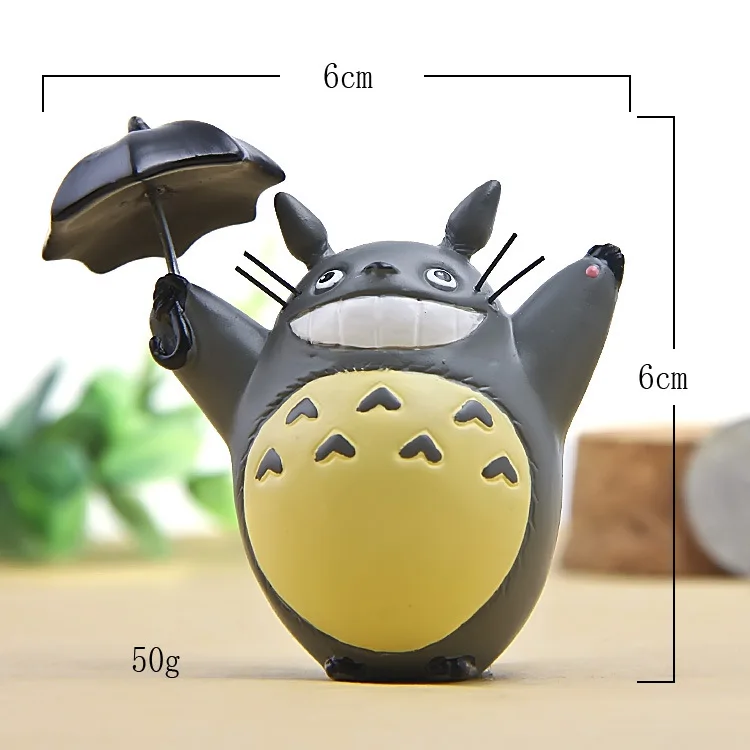 Hayao Miyazaki Ghibli милый ПВХ аниме мини Мой сосед Тоторо Chinchillidae фигурку модель куклы