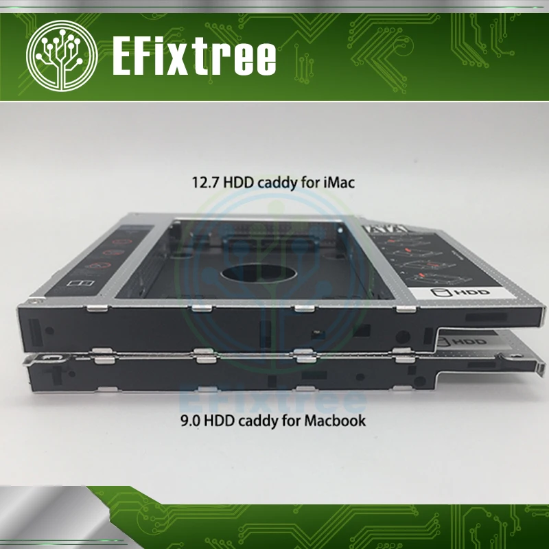 Новый переходник для жесткого диска 12 7 мм 2nd SATA к HDD SSD Caddy Для iMac 27 конец