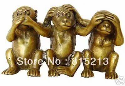 

wang 00067 3 Collecte statue de bronze de singe