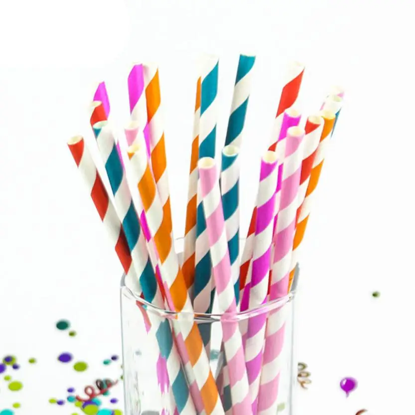 Стаканы для напитков sstraw 2018 200 шт. аксессуары дня рождения тематические радужные