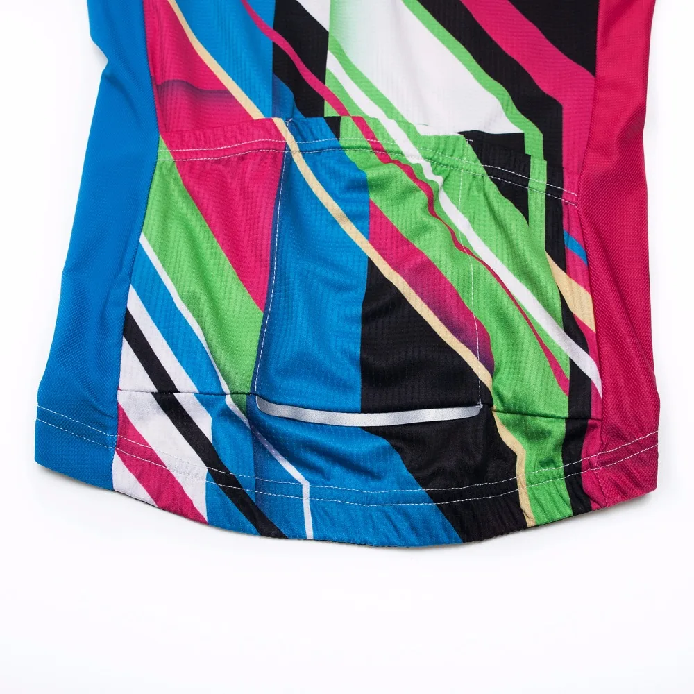 

Cycling jersey Women Bike jersey MTB Top Maillot Ropa CiclismoTeam racing Road Mountain sports shirt for female 2019 colorful