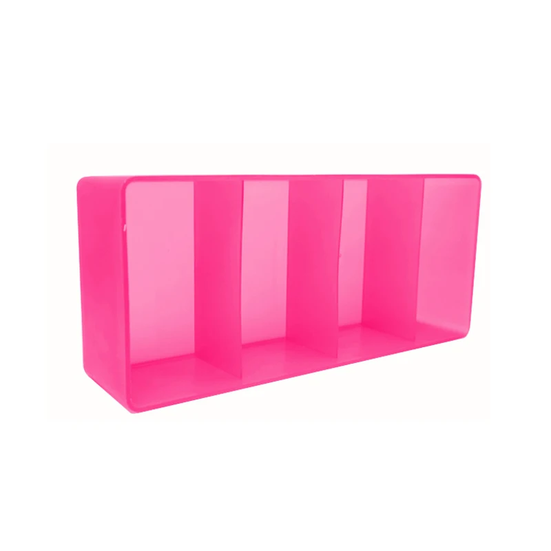 4 Slots False Eyelash Lash Storage Box Organizer Eye Lashes Tweezer Display Holder Case Extension Tool Packaging Supplies | Красота и