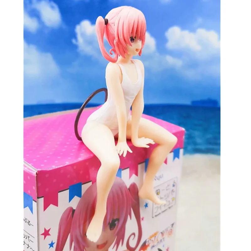 Аниме богиня любви Nana Asta Deviluke бикини ver. Сидячая позиция ПВХ аниме сексуальные
