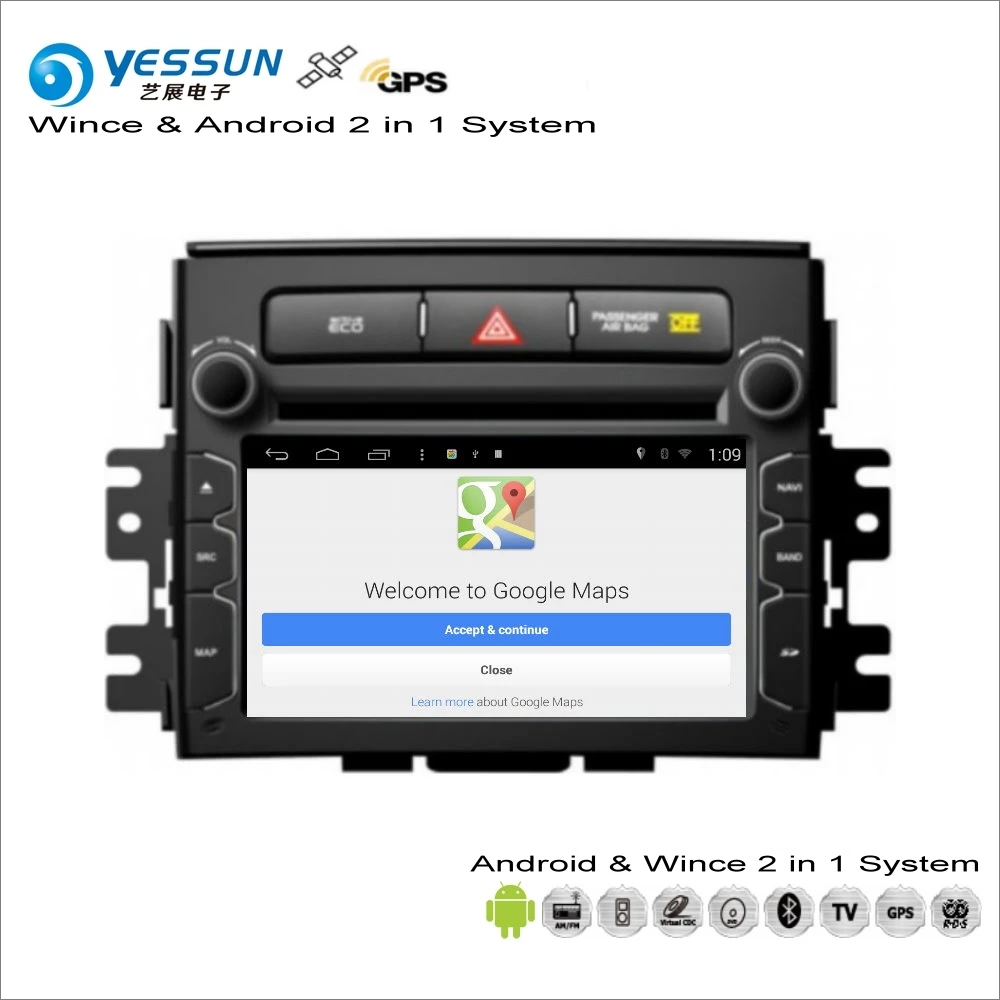 YESSUN для Kia Soul 2012~-Автомобильный Android мультимедийный радио CD dvd-плеер gps навигация Navi аудио стерео видео S160 система