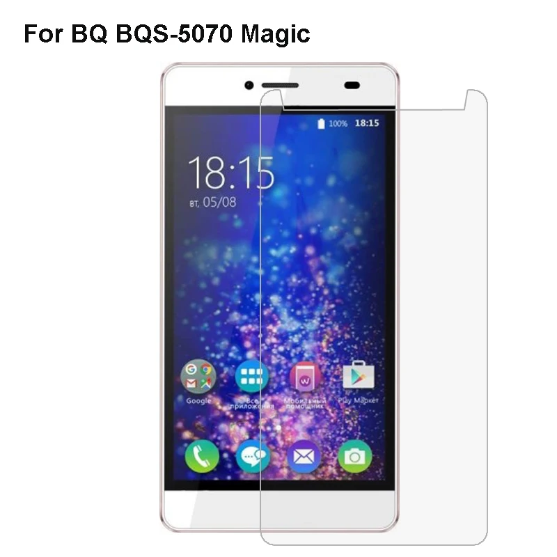 Защитная пленка для экрана BQ BQS 5070 Magic Glass телефона прозрачная защитная из