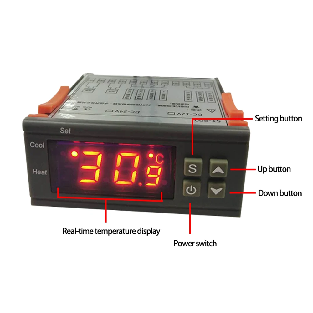 Digital Precise Temperature Control Controller STC-800 Thermostat for Incubator