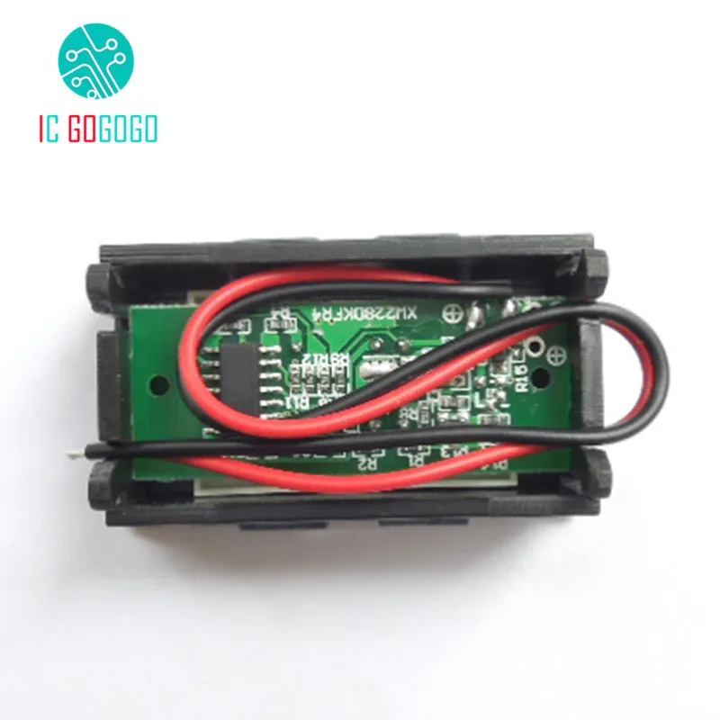 Индикатор емкости свинцово кислотной литиевой батареи модуль с синим и зеленым