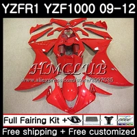 bodys for yamaha yzf 1000 yzf r1 2009 2010 2011 2012 9hc 3 yzf r1 glossy red yzf 1000 r 1 yzf1000 yzfr1 09 10 11 12 fairings