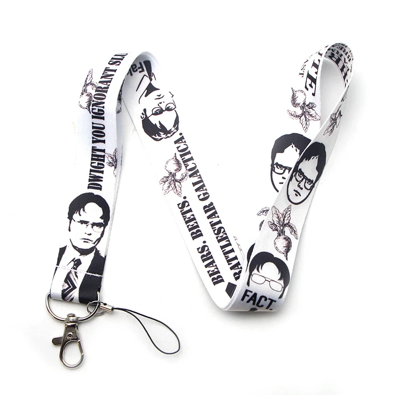 Бейдж с картой для удостоверения личности офисного ТВ-шоу Dwight schrute Мультяшные