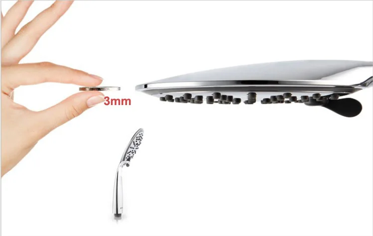 Многофункциональные аксессуары для ванной комнаты хромированная головка душа