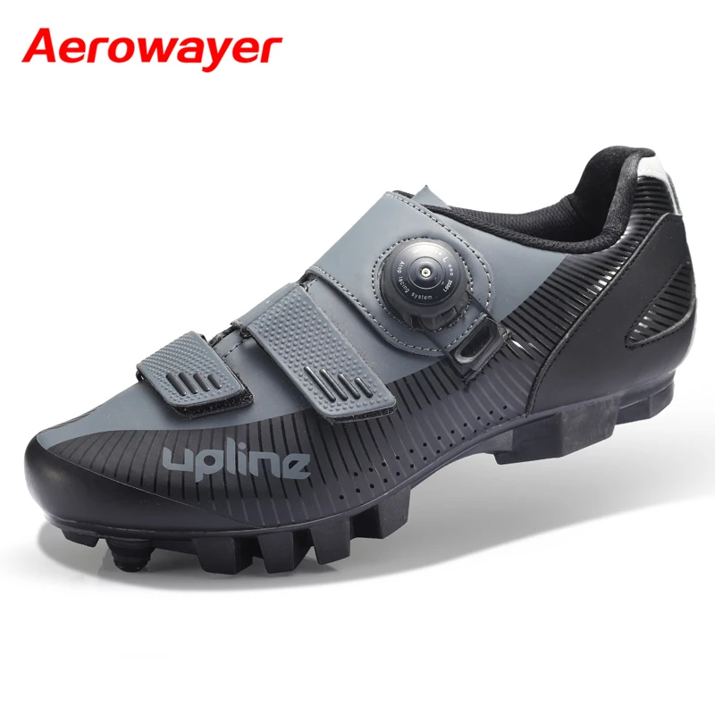 

Upline MTB cycling shoes winter mountain bike shoes men bicycle sneakers racing professional self-locking breathable