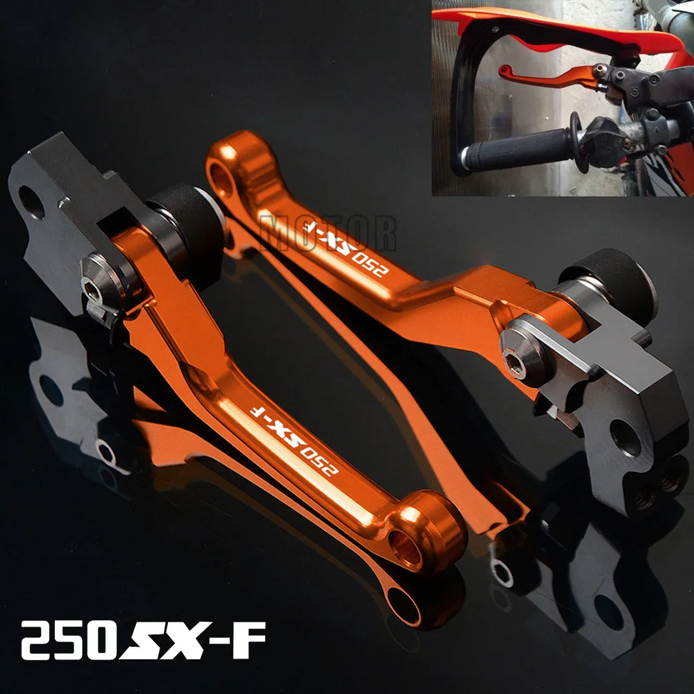 For   250SX-F 2005-2018 250 SX-F SXF SX F CNC Aluminum Motorcycle DirtBike Dirt Pit Bike Motocross Pivot Brake Clutch Levers