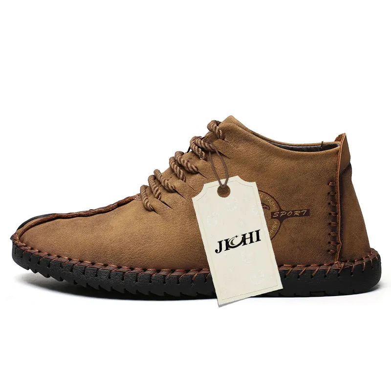 2018 Fashion Warm Casual Shoes Loafers Men With Fur Quality Split Leather Flats Hot Sale Moccasins Big SZ | Обувь