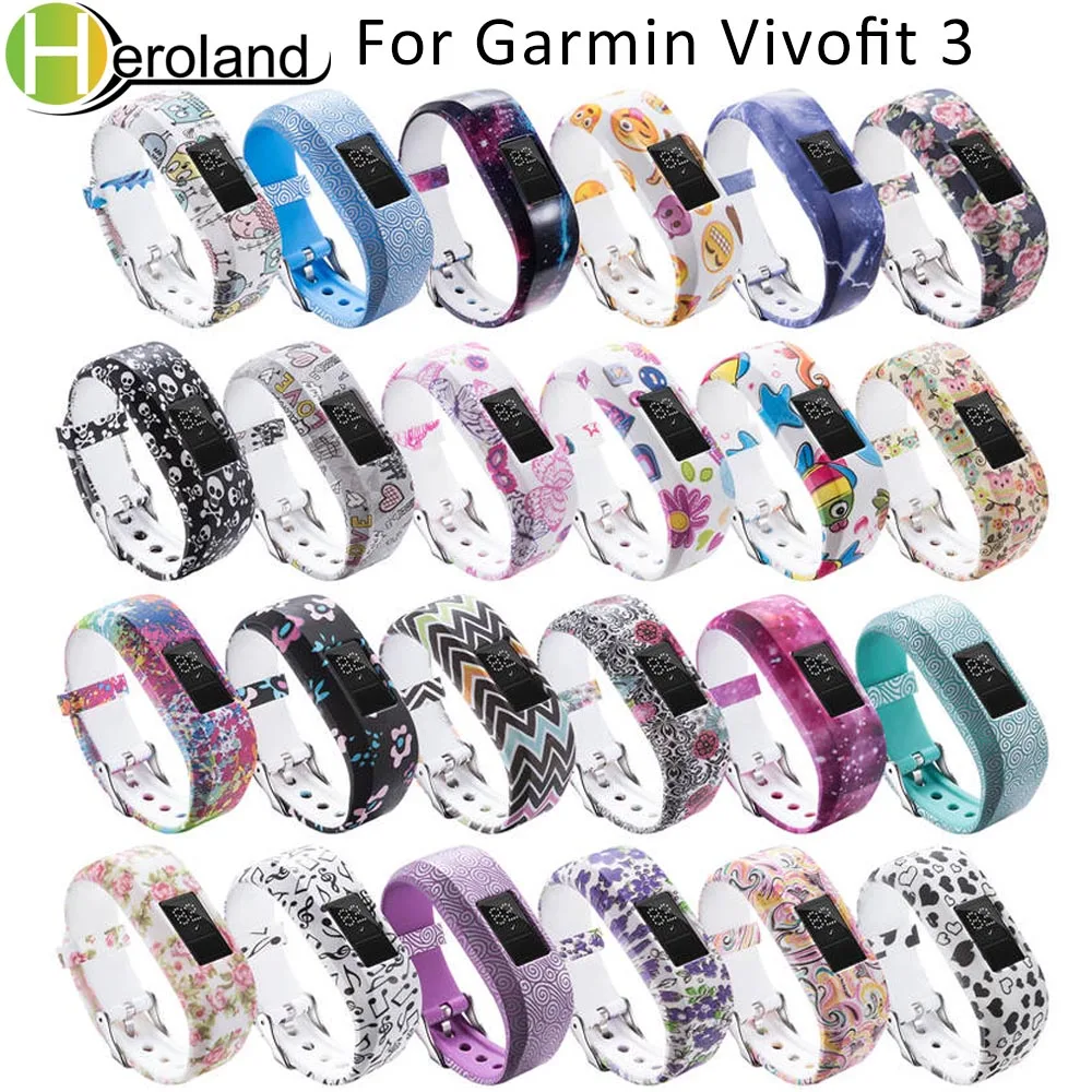 Новый силиконовый браслет для Garmin Vivofit 3 мягкий сменный регулируемый ремешок с
