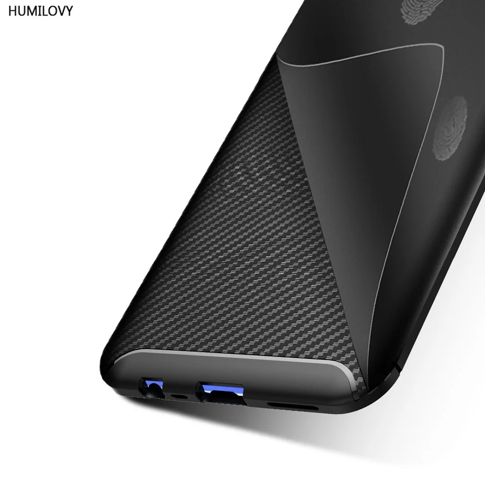 For OPPO Realme 3 Case Cover Carbon Fiber texture Shockproof Soft TPU Back Realme3 Fundas Capa |