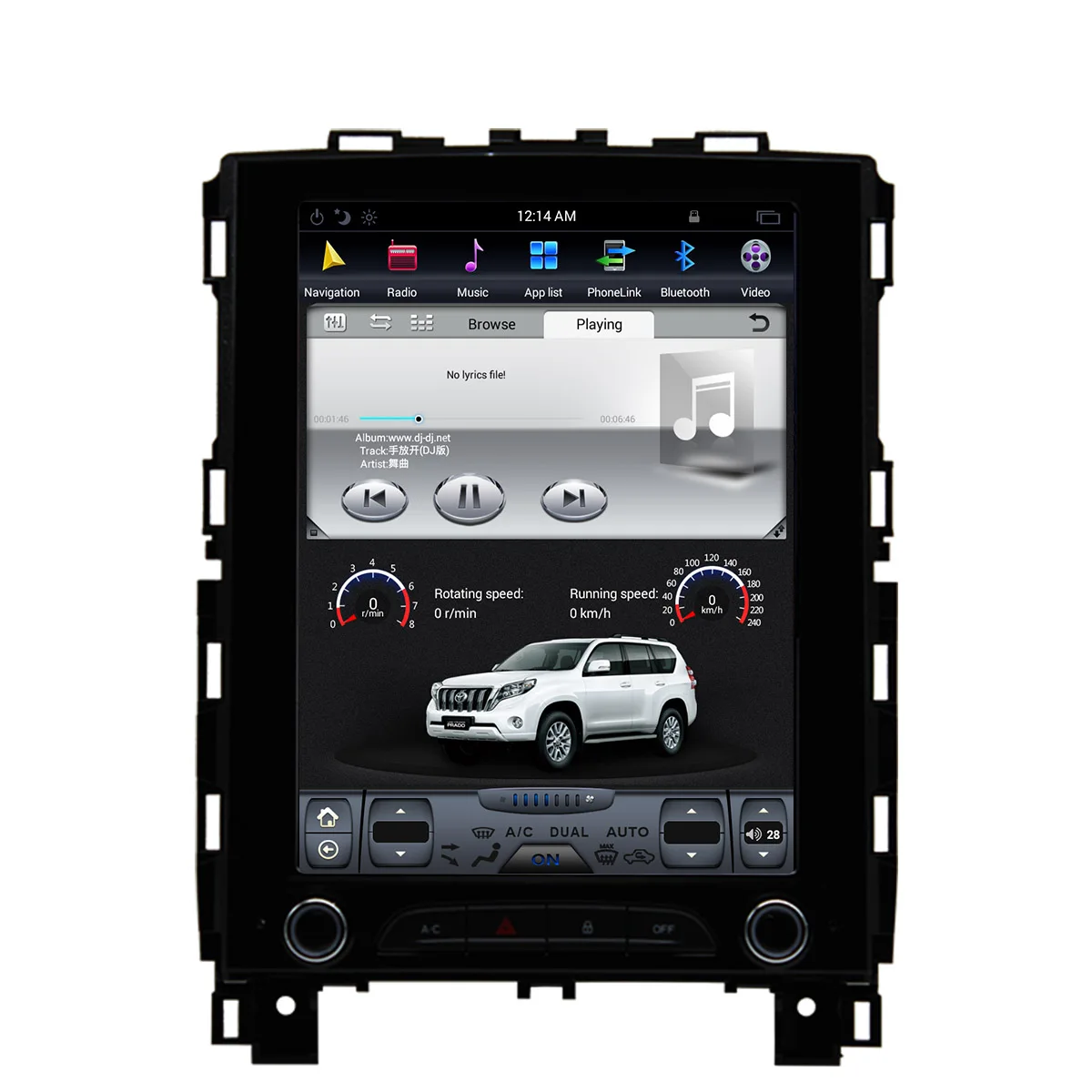 Автомобильный мультимедийный плеер на Android 7 1 в стиле Tesla с GPS-навигацией для Renault