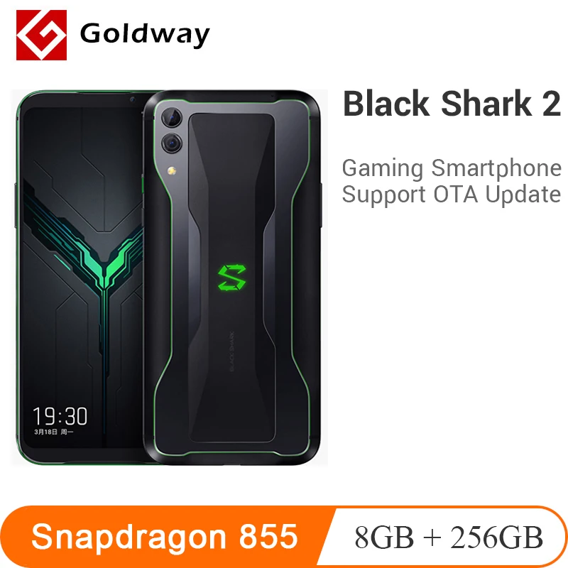 Оригинальный Xiaomi Black Shark 2 8 Гб RAM 256 ГБ ROM мобильный телефон Snapdragon 855 6 39 &quot48MP 19 5: 9