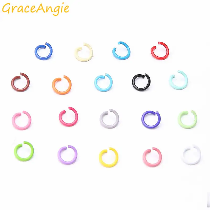 Разноцветные соединительные кольца GraceAngie 100 шт./лот раздельные соединители