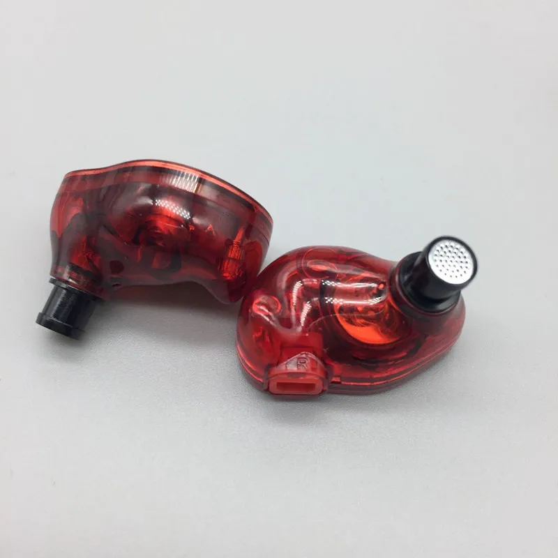 Новый 2018 ASE Hybird DIY наушники двойной динамический + BA в ухо HIFI монитор стерео бас с 2