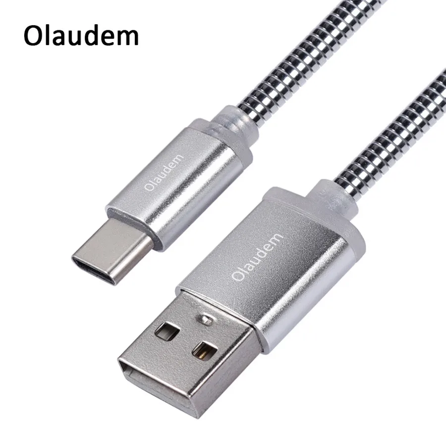 Olaudem USB C кабель для samsung S9 электро-покрытие Весна Тип Xiaomi Mi 8 данных мобильного