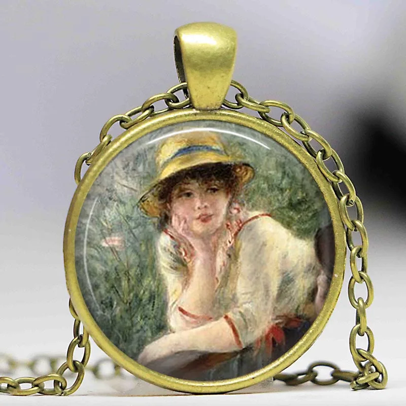 Ренуар ожерелье Стекло по индивидуальному заказу завтрак гребцов вечерние