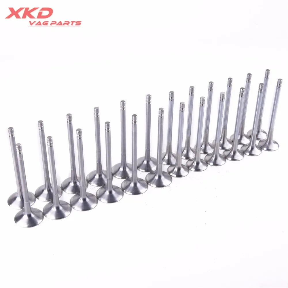 3.2L впускной и выпускной клапаны Набор для au-di A4 S4 A5 Q5 06E109601E 06D109611L 06E 109 601 E 06D 611 L